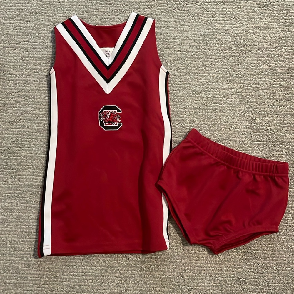 Gamecock Cheerleading Outfit Size 3T
